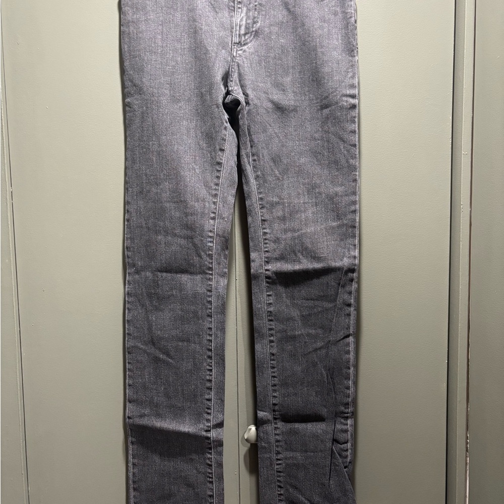 Versace Collection Men's Slim Straight Jeans in Charcoal Gray